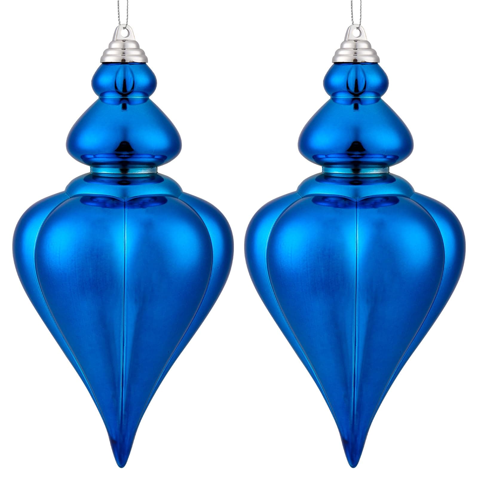 🎄 23CM Große Weihnachtskugeln Blau Xmas Kugeln Hängende Ornamente