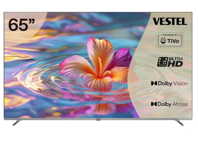 📺 Vestel 65 Zoll Smart TV Powered by TiVo, 4K UHD Fernseher mit Dolby Vision HDR