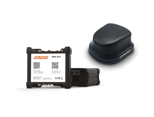SELFSAT MWR 4524 (4G / LTE & WLAN Internet Router bis 150 Mbps inkl. Dachantenne) 🚐📶