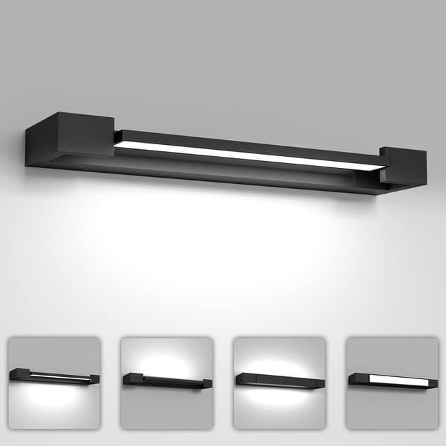 LED Spiegelleuchte 24W 2490Lumen, 61cm IP44 Badezimmer Spiegellampe 🌟