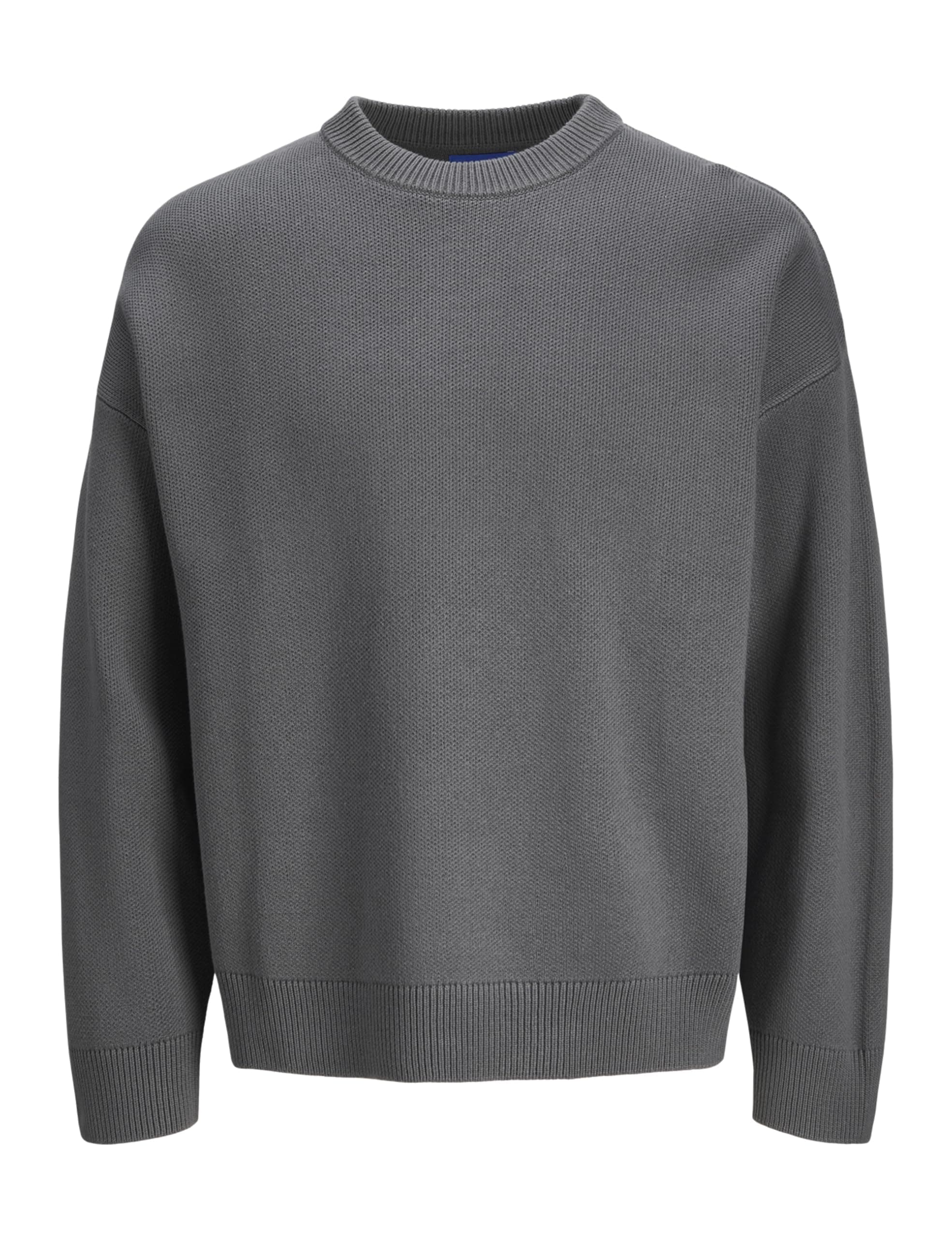 🔥 50% Rabatt! JACK & JONES Herren Jorkobe Knit Crew Neck Strickpullover M Iron Gate