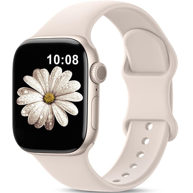 AMSky Silikon Sport Armbänder für Apple Watch | Wasserdicht und Weich ⭐