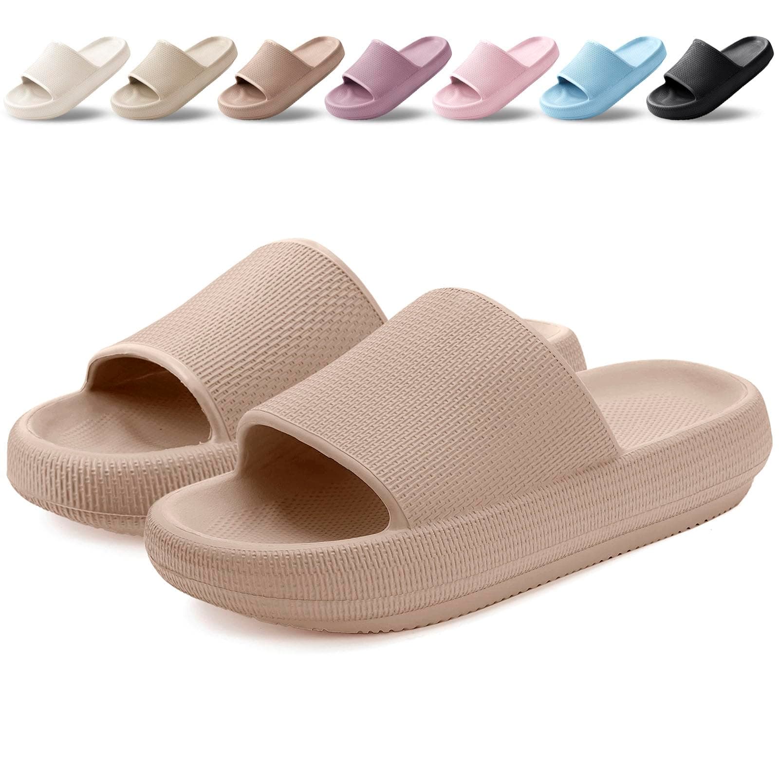 BAXIWUY Badelatschen Damen Badeschuhe Herren Schlappen 😎