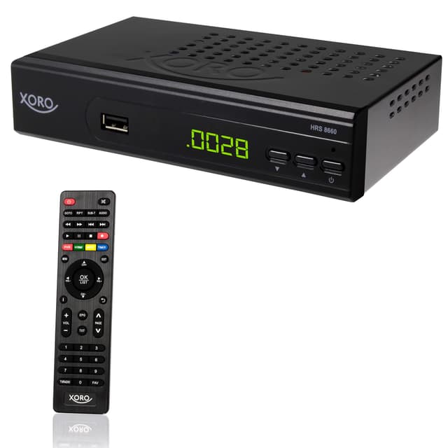XORO HRS 8659 - Digitaler DVB-S2 HDTV Satelliten-Receiver 📡📺