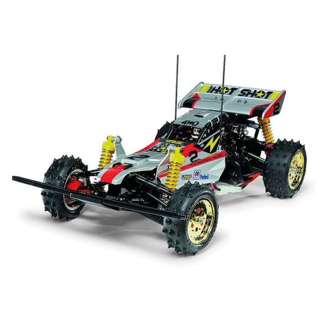 🚗 TAMIYA 300058517 - 1:10 RC Super Hotshot 2012, Gold 🏁