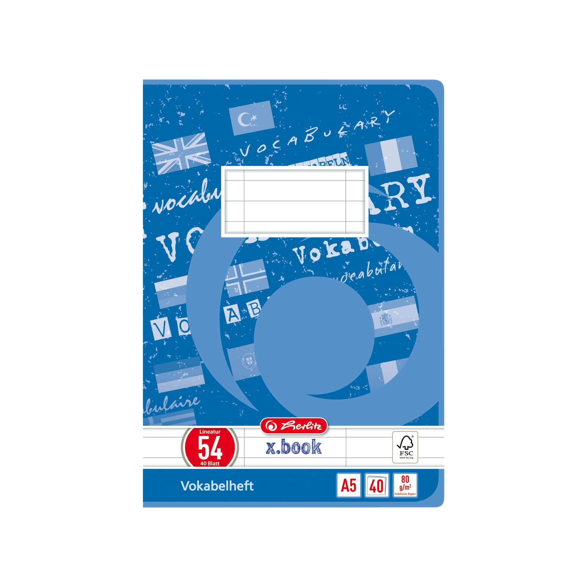 📚 Herlitz Vokabelheft x.book A5 - 5 Stück Deal! 🤩