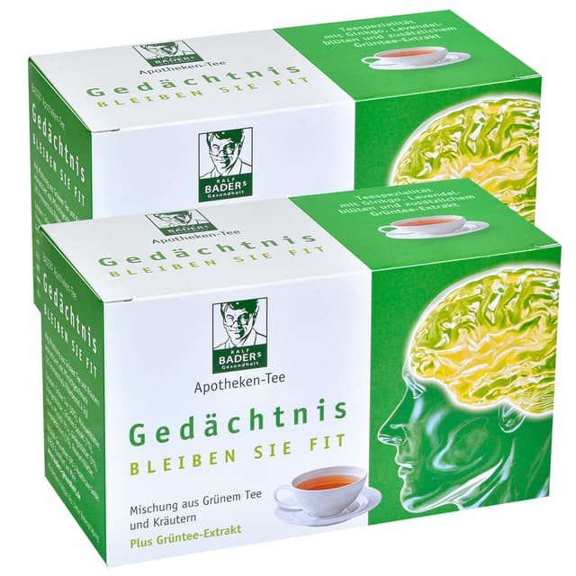 BADERs Apotheken-Tee Gedächtnis 🍵🌿