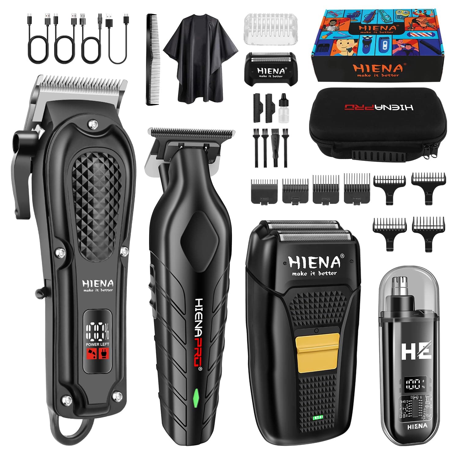 HIENA Professionelles Haarschneideset für Männer 🧔💈