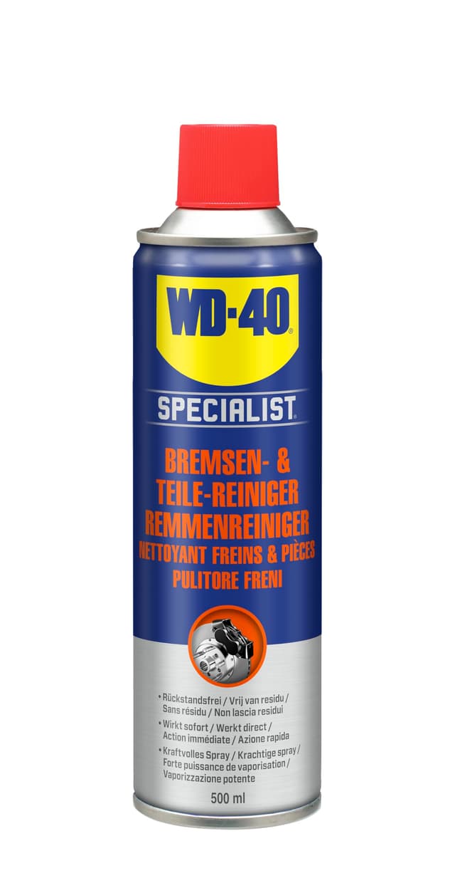 🚗 WD-40 Specialist Bremsen- & Teilereiniger 500 ml 🛠️ Fettlöser für Bremsen, Kupplungen & Motorenteile