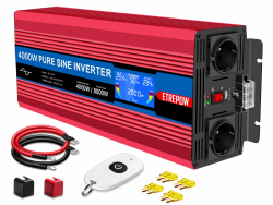 ETREPOW 4000w Spannungswandler 24v 230v Reine Sinus Wechselrichter 🌟🔋🔌
