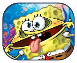 🌞🚗 Nickelodeon 80100 Spongebob Auto-Sonnenschutz Set - Nur 8.66€!