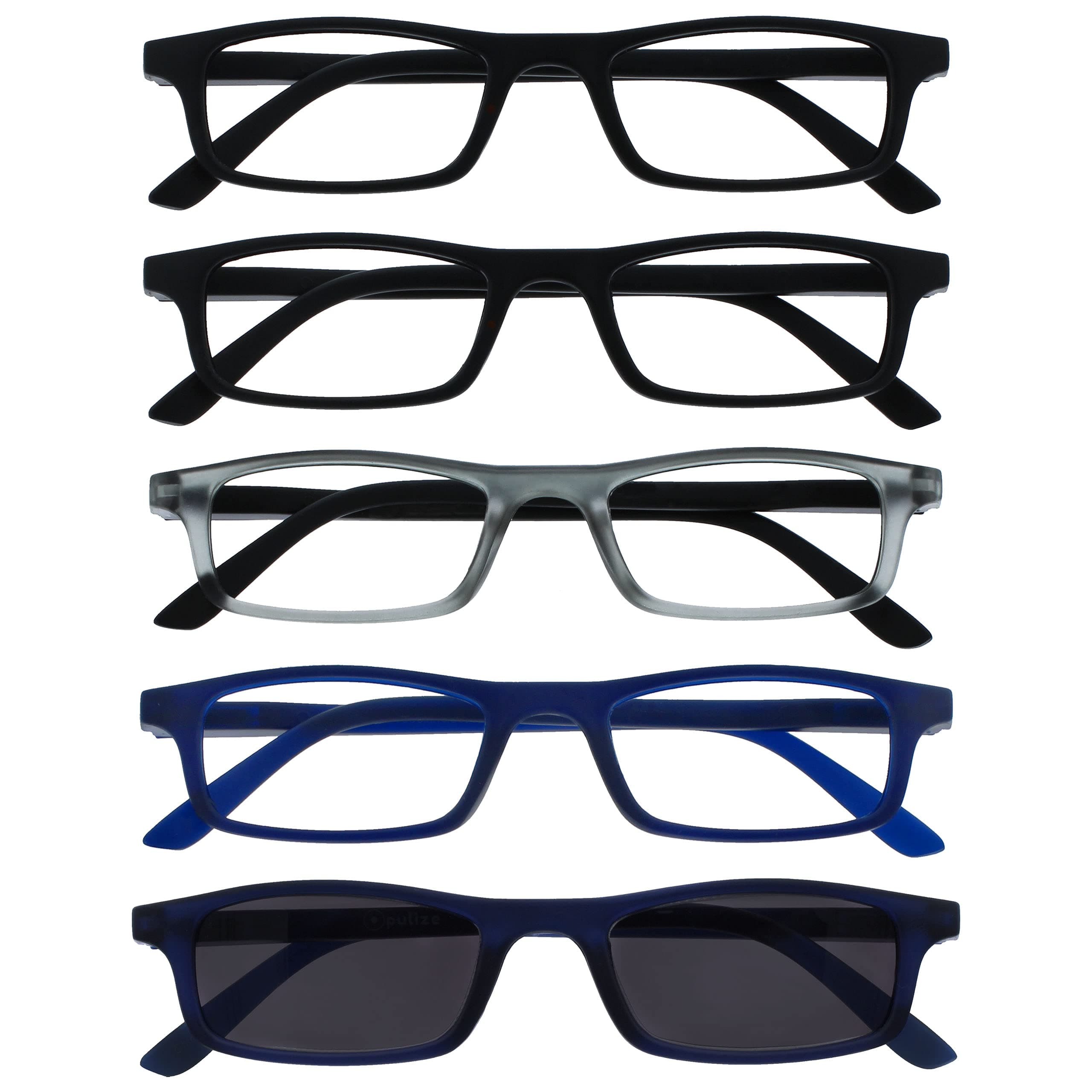 👓 Die Lesebrille 4er-Pack Herren Damen +2,00