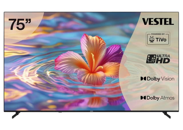 Angebot: Vestel Fernseher 75 Zoll Smart TV Powered by TiVo 📺🔊
