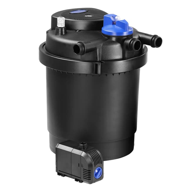 🌿🌊 Gardebruk® Teichdruckfilter 16L 6000 Liter 11 Watt UVC Lampe Komplettset 🌊🌿