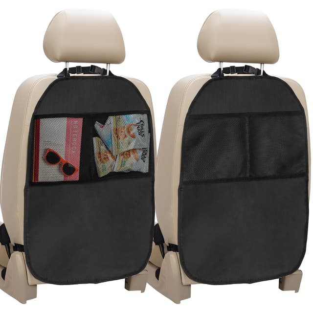 🚗 Ulanox 2 Stück Rückenlehnenschutz Auto Kinder Kick-Matte 🌟