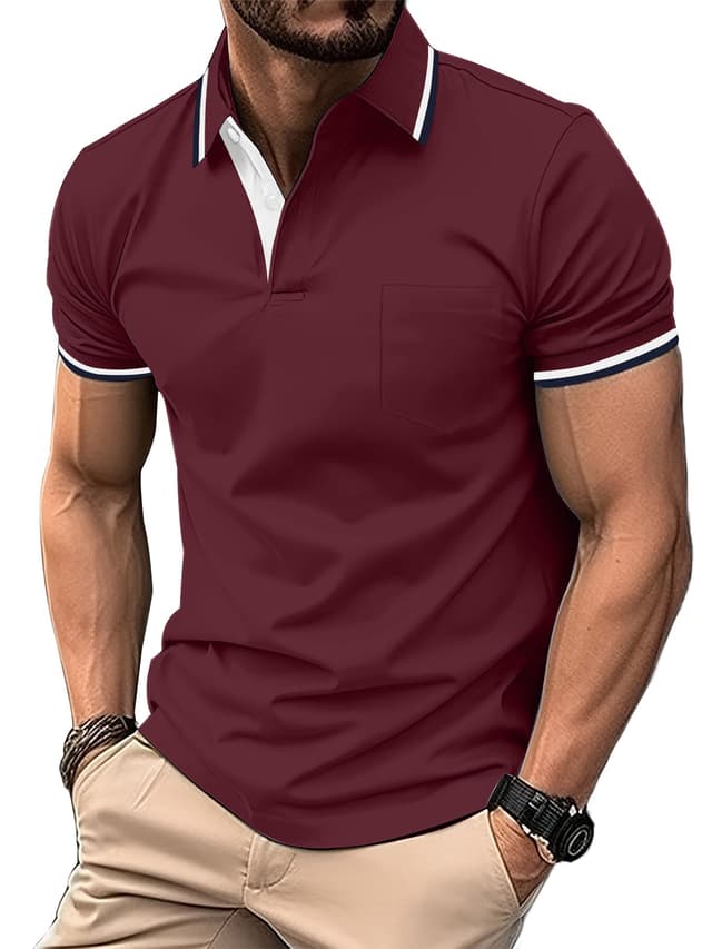 🏌️‍♂️ Zitysport Herren Golf Polo Shirt Atmungsaktiv Kurzarm Tshirt 🏆