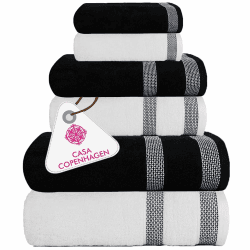 🌟 Casa Copenhagen Solitaire Mix 6-teiliges Handtuchset 🌟