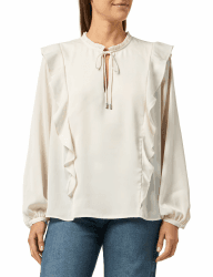 🌟 BOSS Damen C_birenna Blouses 32 Open White118 Deal 🌟