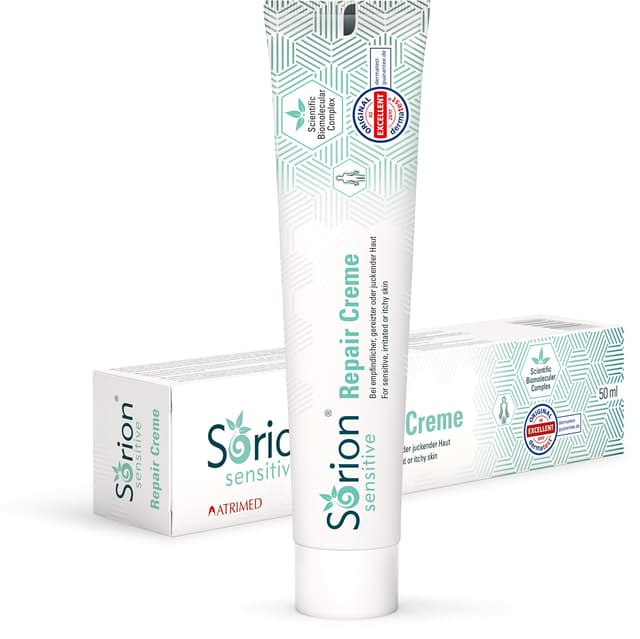 🌿 Sorion Repair Creme Sensitive 🌸 Spezialpflege bei Hautirritationen, Rötungen und Juckreiz