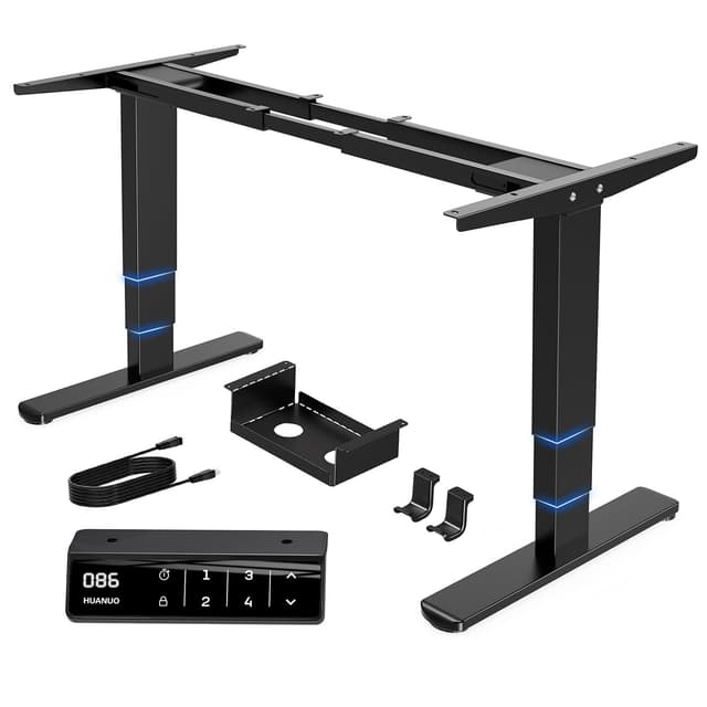 🌟 Mega Deal! HUANUO 3-stufig Schreibtischgestell Höhenverstellbar 🌟