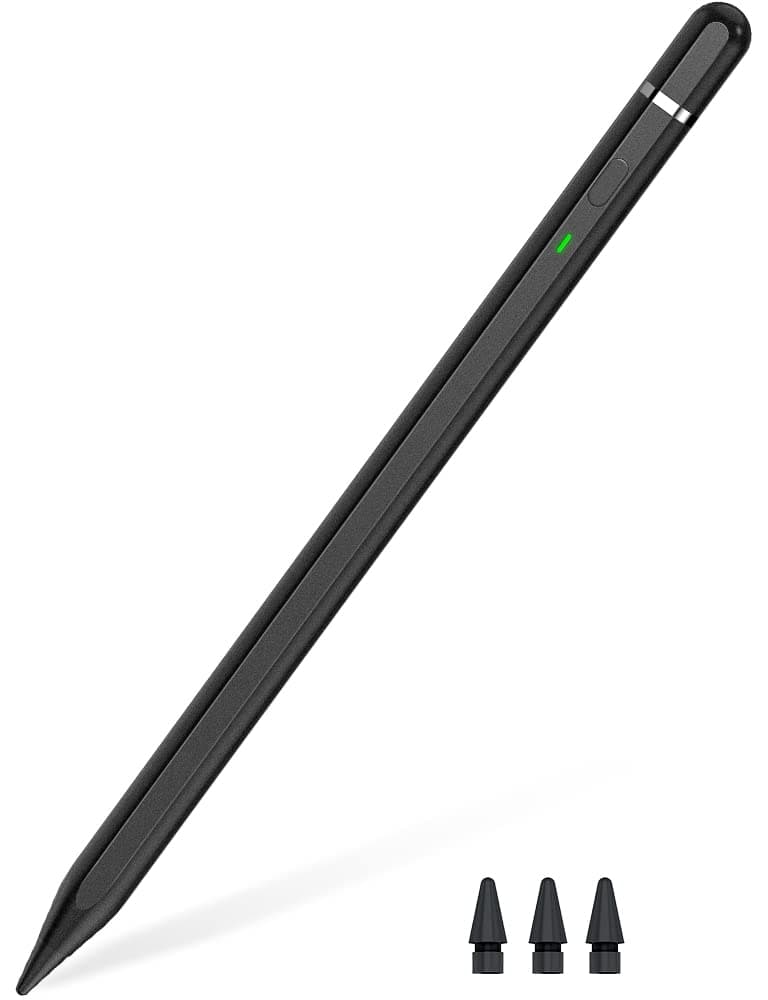 🎨 KIROSA Pencil für iPad (2018-2025) - Schwarz 🖊️