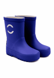 Mikk-line Gummistiefel Kinder | Gefütterte Regenstiefel Kinder | Wasserdichte Gummistiefel | Blau