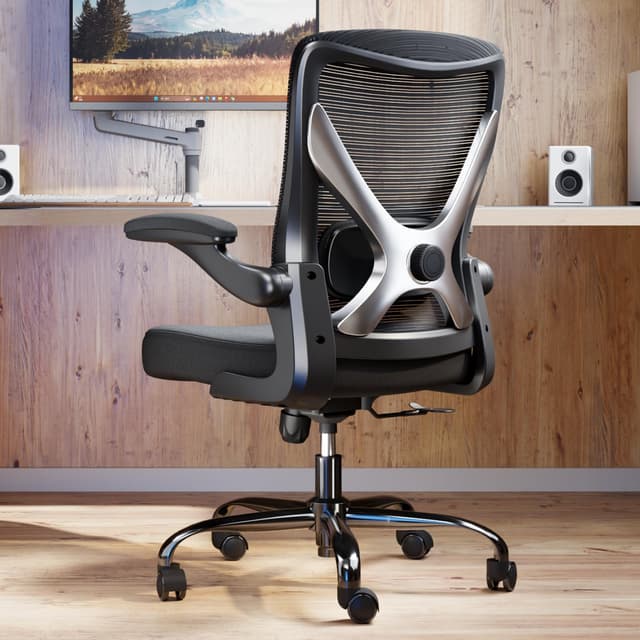 TRALT Ergonomischer Bürostuhl mit Lendenwirbelstütze 🪑