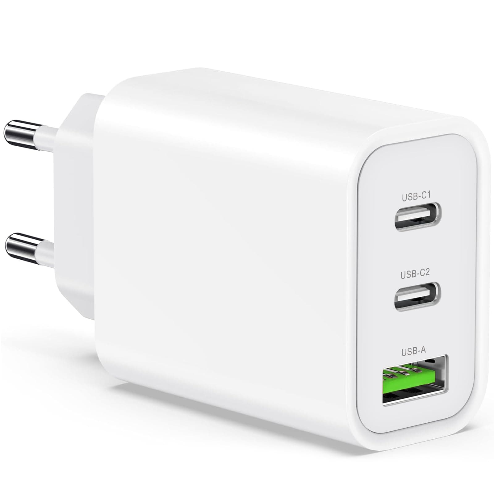 🔋 USB C Ladegerät 65W 3-Port Schnellladegerät - Blitzschnelles Laden!