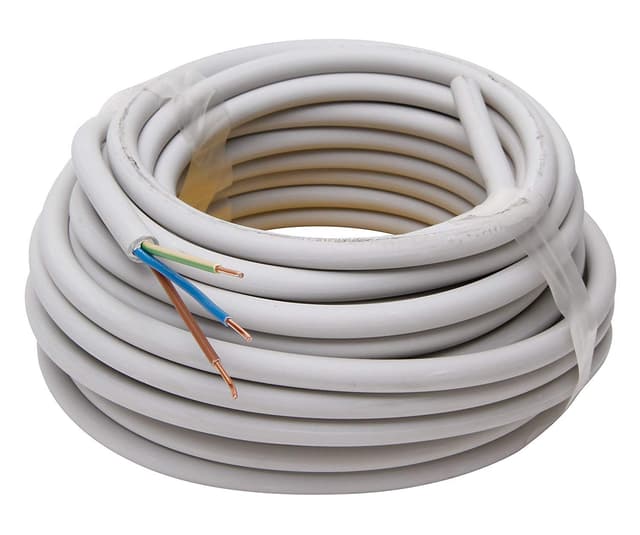 🔥 Super Deal! Kopp 150810841 Mantel-Leitung NYM-J, 3 x 1.5 mm², 10 m, grau