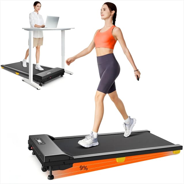 UREVO Laufmatte mit 6-Punkt-Dämpfungstechnologie und 9% Steigung 🏃‍♂️🔥