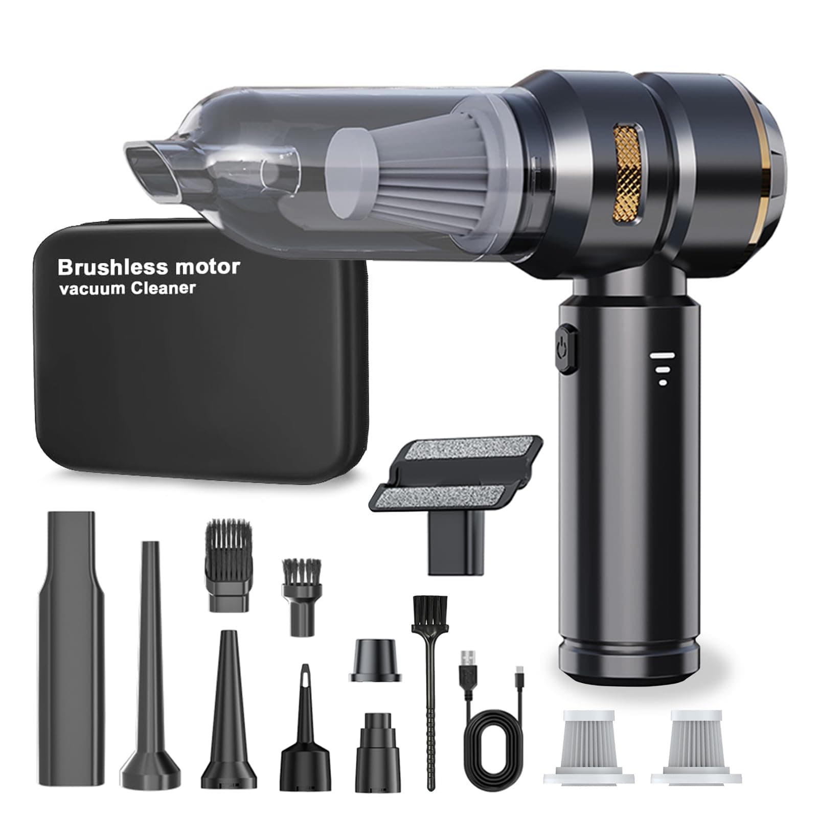 🚗🧹 Lyiazsoy Car Vacuum Handstaubsauger 22000PA - Stark & Wiederaufladbar