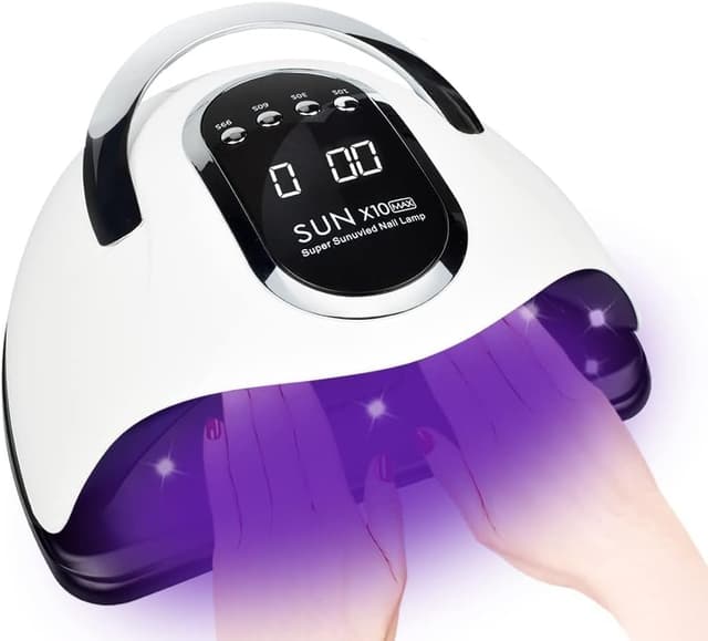 UV LED Lampe für Nägel, 280W Nageltrockner Schnelltrocknendes Nagelhärtungslicht mit 66 LEDs 🌟
