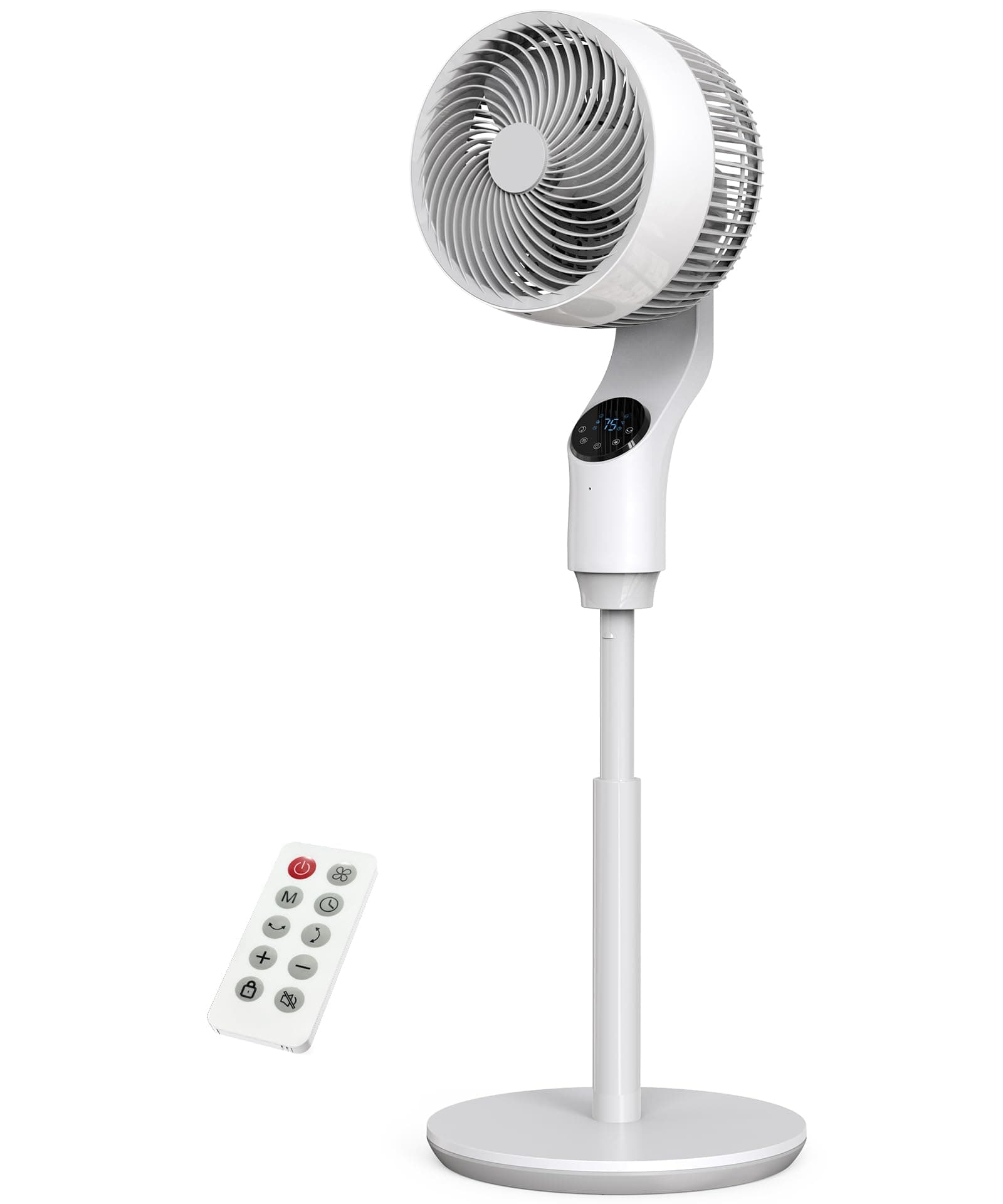 PNTCK Standventilator Leise - 3-in-1-Lüfter mit Luftzirkulation ⚙️💨