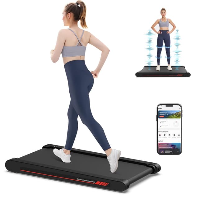 Sperax 3-in-1 Vibrationslaufband für Zuhause und Büro 🏃‍♂️🏋️‍♀️