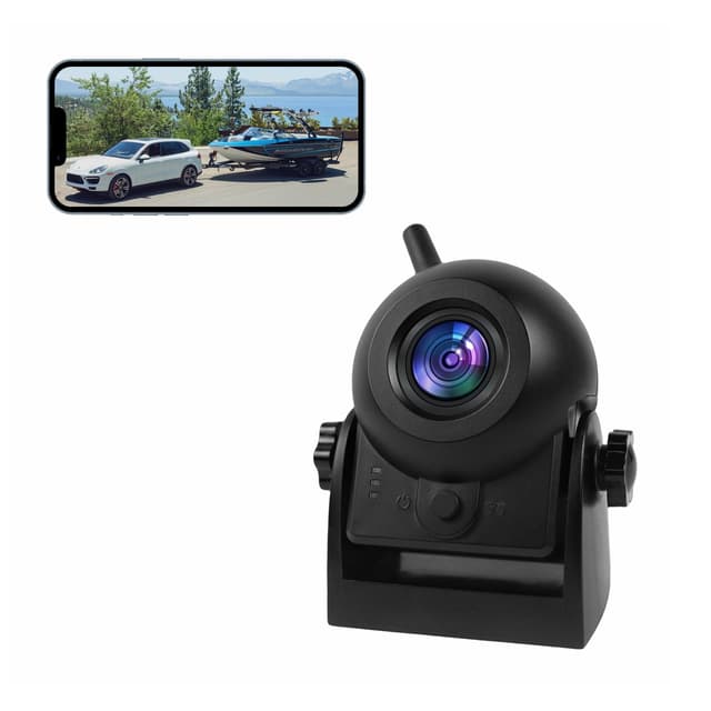 🚗 Uzone Rückfahrkamera Kabellos, 720P HD Rückfahrkamera Auto Smartphone APP 📱🌙