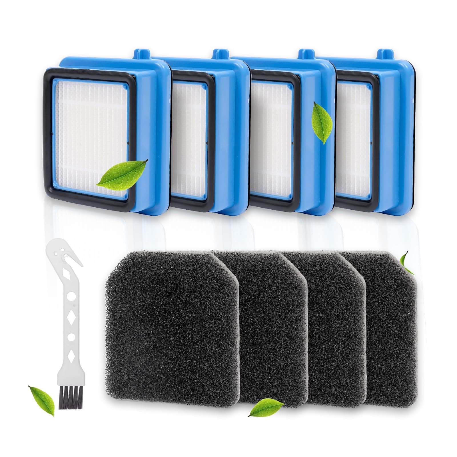 🔥 Deal! QX7 Filter Zubehör Set für AEG QX6 QX7 QX8 - 4 Stück Filter Zubehör