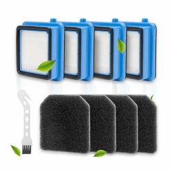 🔥 Deal! QX7 Filter Zubehör Set für AEG QX6 QX7 QX8 - 4 Stück Filter Zubehör