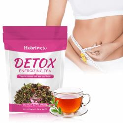 🍵 28 Tage Detox Tee | Natürliche Entgiftung & Gewichtsverlust 🌿