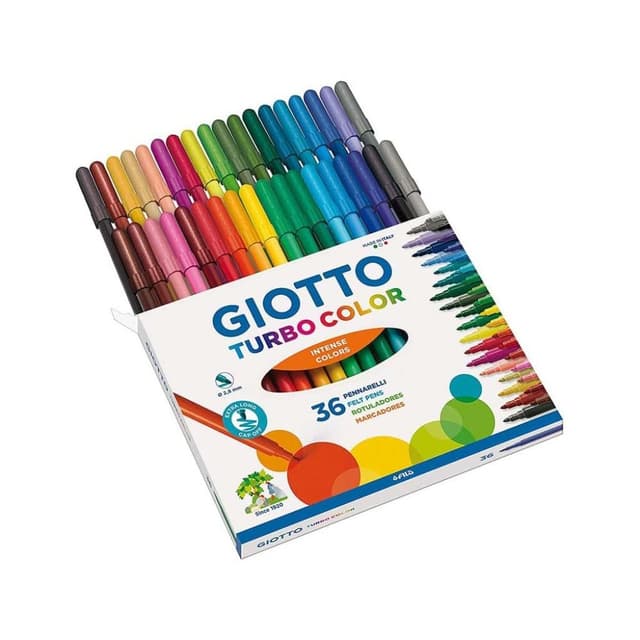 🎨 Mega Deal: Giotto Turbo Color Pennarelli in Astuccio da 36 Farben!