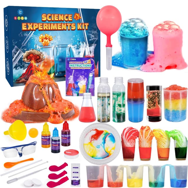 🔬🌈 Hapikids Wissenschaft Experimentier für Kinder ab 6-12 Jahre, STEM Aktivitäten Spielzeug 🎁