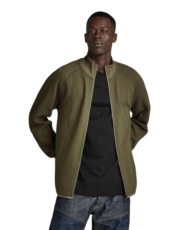 JACK & JONES Strickjacke mit Viertelreißverschluss XS Slate Black ⭐️ SALE!