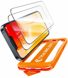 TORRAS für iPhone 16e Panzerglas [Full Screen] TOP Bruchfestigkeit 📱🔒