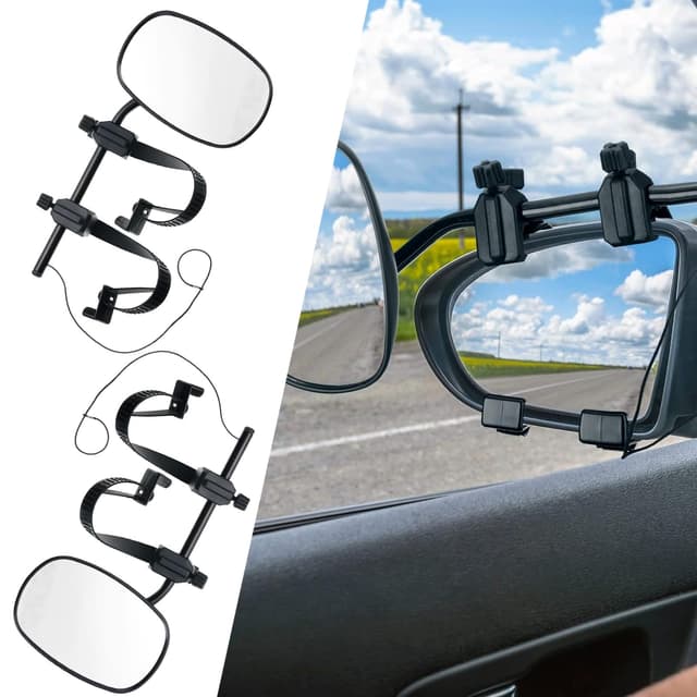 Wohnwagen Spiegel Auto, 2 Stücke Wohnwagenspiegel 🚗