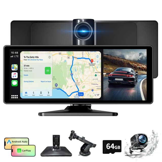 10.26 Zoll Wireless Carplay Android Auto Display - Deal des Tages! 🌟