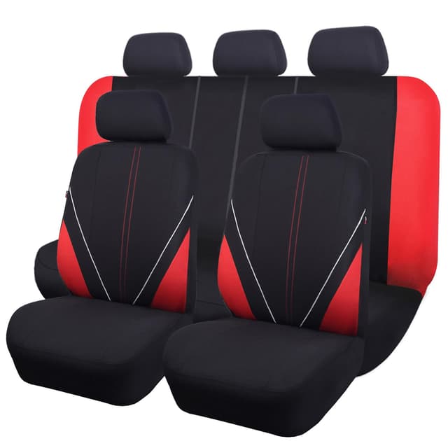 Flying Banner Universal atmungsaktive Netzstoff-Autositzbezüge | Komplettes Set 🚗🌟