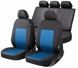 Walser Premium Autositzbezüge Avignon mit Reißverschluss Qualitätssieger Sehr Gut* Sitzbezüge Auto, Zipp-IT Schonbezüge Komplettset