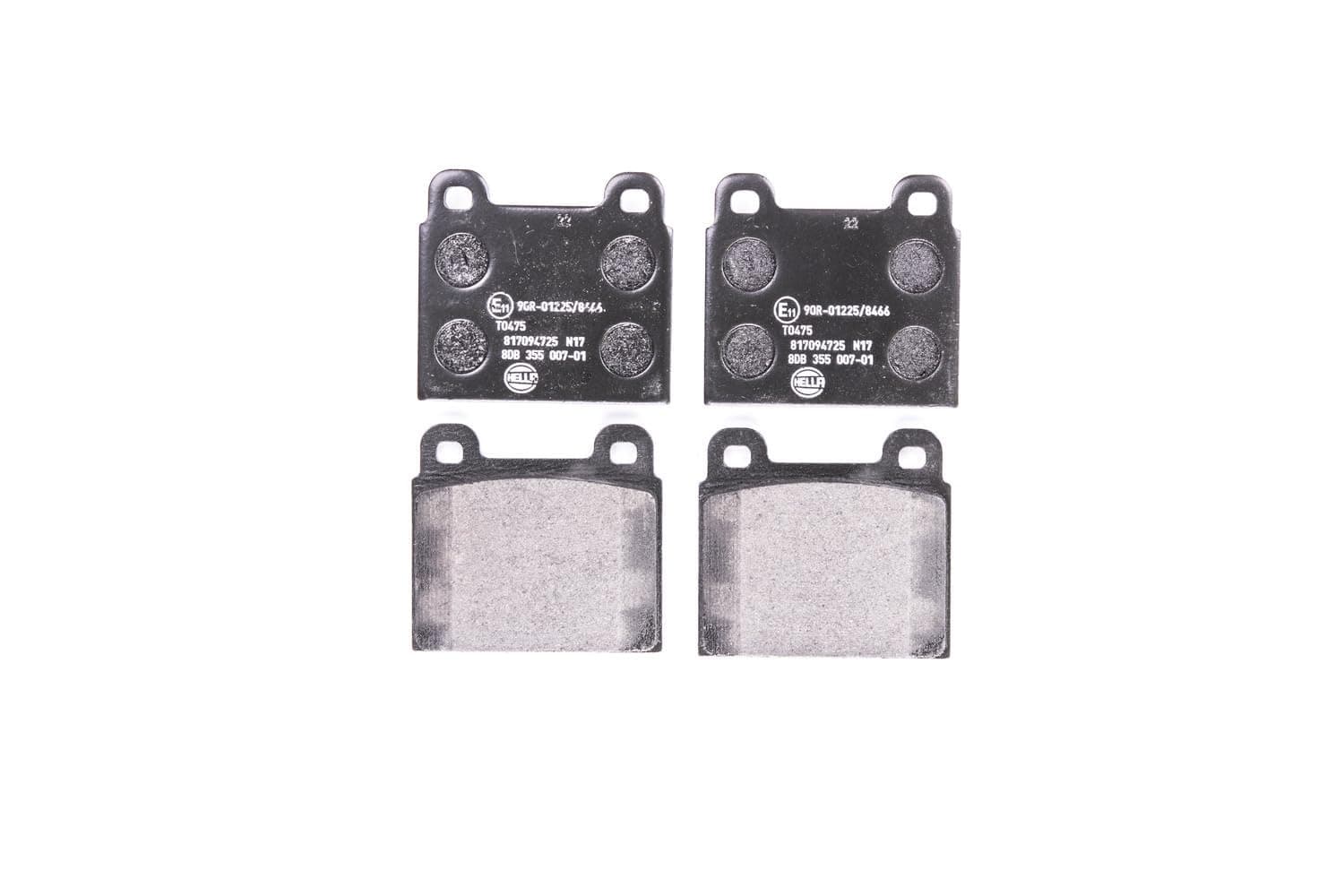 🚗 HELLA PAGID 8DB 355 007-011 Bremsbelagsatz - T0475 🚗