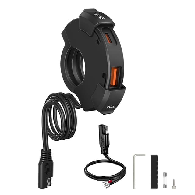 Motorrad USB Steckdose mit PD-Schnellaufladung 🏍️
