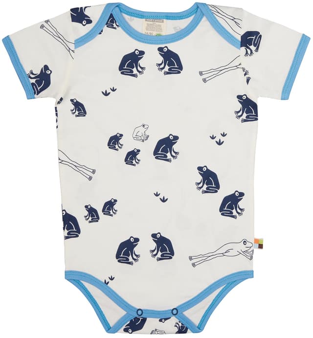 👶🌿 loud + proud Unisex Baby Kurzarm Druck - Bio Baumwolle - GOTS Zertifiziert