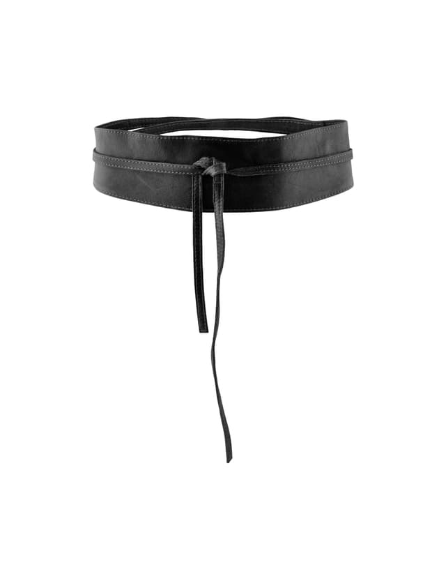 🌟 Mega Deal: PIECES Damen Gürtel Vibs Tie Waist Belt Noos 70 Schwarz 🌟